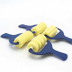 sachet de 4 rouleaux mousse assortis - graine creative