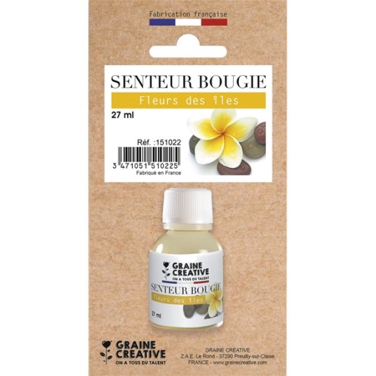 skin senteur fleurs des iles 27 ml - graine creative