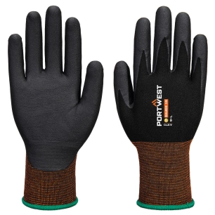 gant gp grip 15 mousse de nitrile - taille xxs - noir - portwest