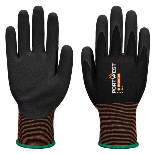 gant gp grip 18 latex sablé - taille xl - noir - portwest