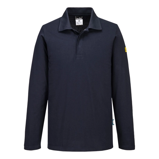 polo manches courtes esd - taille xxl - marine - portwest