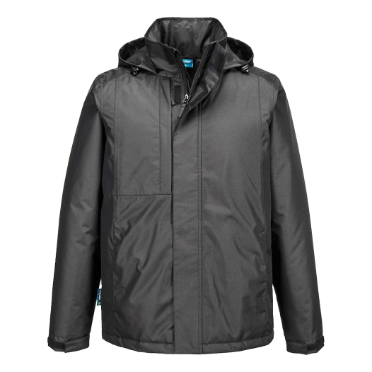 parka wx2 eco-conçu - taille l - gris métal - portwest