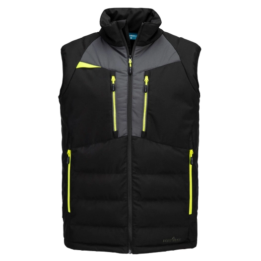 bodywarmer matelassé dx4 - taille l - noir - portwest