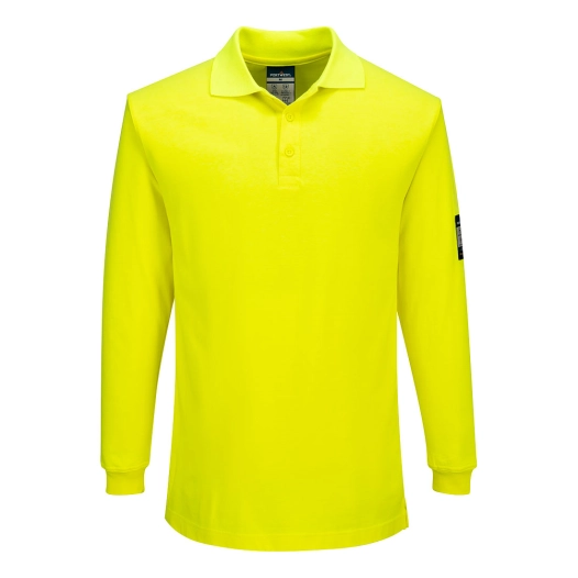 polo ml modaflame fr - taille xs - jaune - portwest