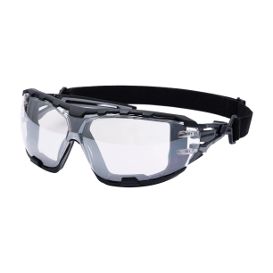 lunettes de sécurité wraparound plus anthracite - mirroir - portwest