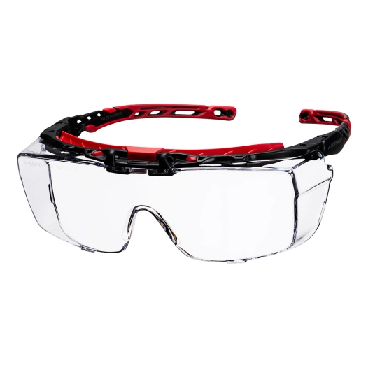 lunette de sécurité extra otg - incolore - portwest