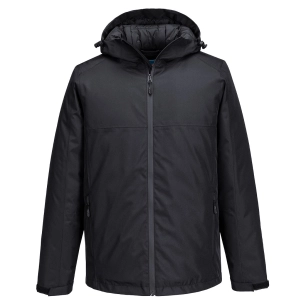 parka professional - taille m - noir - portwest