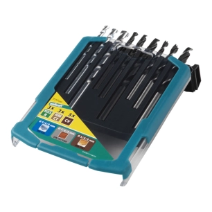 forets métal, bois et pierre, jeu de 9 pièces