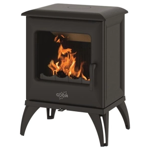 godin poêle à bois vintage 388146noir - godin