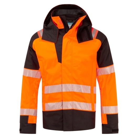 parka modaflame fr pw3 hv - taille xxl - orange/noir - portwest