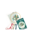 kit broderie partielle bouquet ã¸20 cm - graine creative