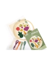 kit broderie partielle potager ã¸20 cm - graine creative