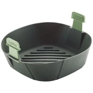 panier silicone air fryer l grey 22,1x22,1x8,5cm - brabantia international bv