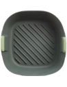 panier silicone air fryer l grey 22,1x22,1x8,5cm - brabantia international bv