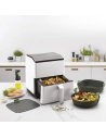 panier silicone air fryer xl grey 25x25x8,5cm - brabantia international bv