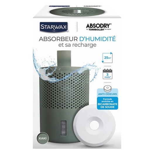 absorbeur d'humiditã© + 1 tablette 500 g - brunel