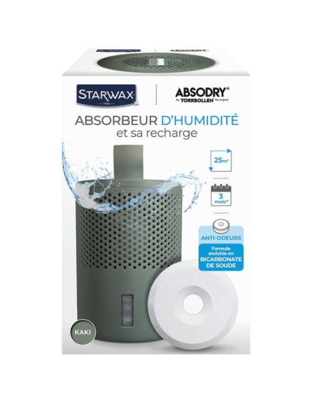 Absorbeur Humidité BRUNEL 500g Élimination efficace de l'humidité et des odeurs - BRUNEL