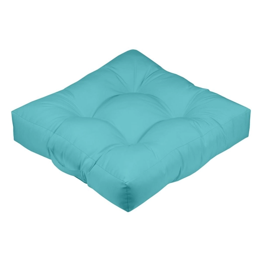 coussin de sol stof hawai outdoor aqua 60x60x12cm - stof