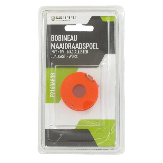 bobineau adaptable pour mac allister modèle mgtp18li, qualcast modèles cgt18la, cgt25 (105328), cgt183a, clgt1825d, gt18, cgt18l