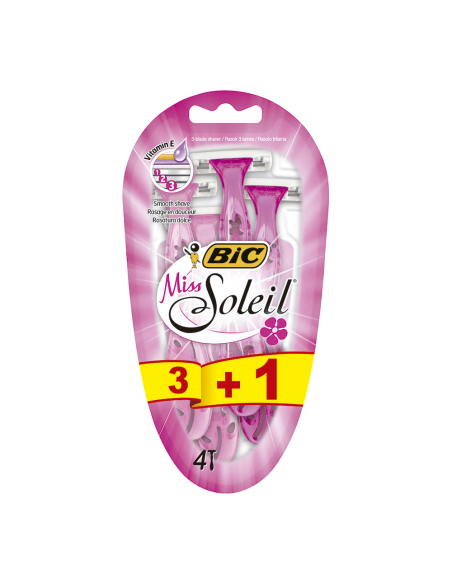 BIC Miss Soleil Jetable Rasoir 3 lames doux pour femme - BIC