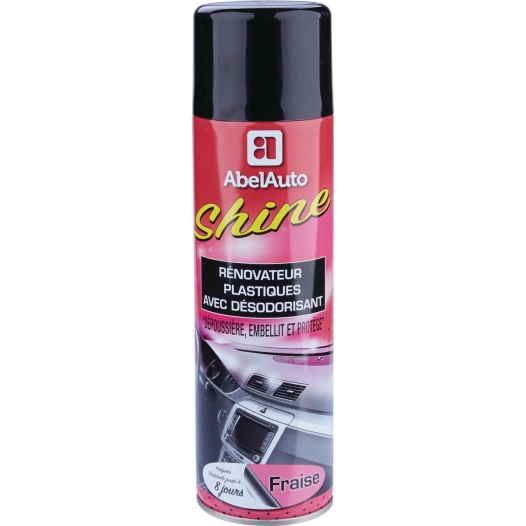Rénovateur plastique - Désodorisant fraise 500ml - Abel Auto