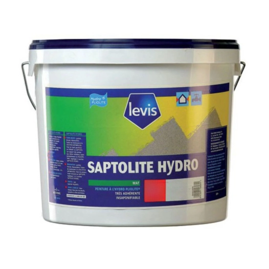 peinture levis saptolite hydro base w 5l - levis