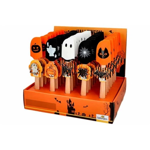 halloween display leche-pots-40x leche-pots avec emporte-piãˆce - 5ass - billiet ld