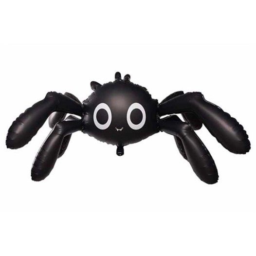 ballon araignee noir 146xh59cm film - billiet ld