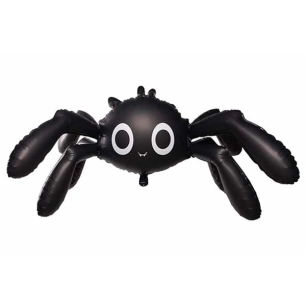 ballon araignee noir 146xh59cm film - billiet ld
