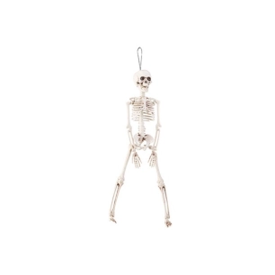 squelette a suspendre creme 8,5x5xh40cm plastique - billiet ld