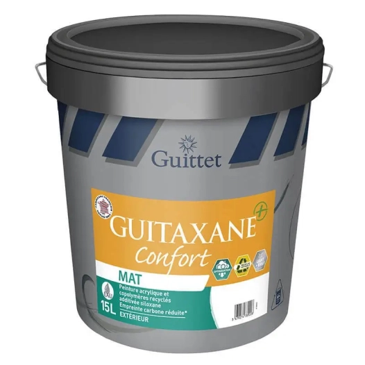 peinture guittet guitaxane + confort d2 base gup 15l - guittet
