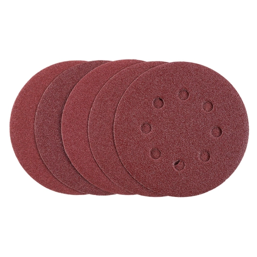 disques de ponçage roto-orbitaux 80 g ø125 mm - 5 pièces
