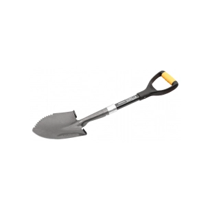 mini-pelle bord tranchant lame ronde bord tranchant 150 x 200 mmlongueur totale 690 mm