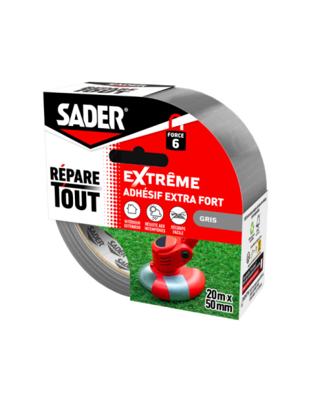 adhésif répare tout extrême 20 m x 50 mm - quelyd