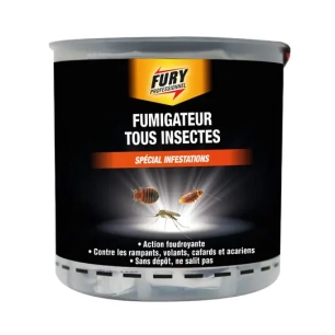 fumigateur tous insectes 65 à 130 m² tp18 - fury