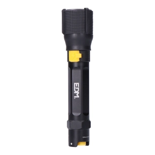 lampe torche tactique led rechargeable wolf x2 1500 lm / 450 lm ip67 ø4,0 x 17,8 cm