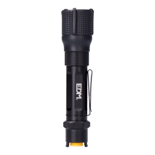 lampe torche tactique led rechargeable wolf x1 550 lm / 200 lm ip67 ø3,2 x 13,9 cm