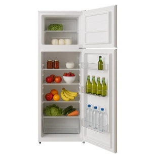 glem réfrigérateur 2 portes grf170wh - glem