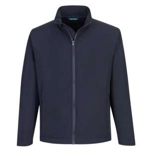 softshell homme print & promo (2 couches) - taille xl - marine - portwest