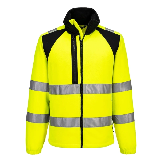 sweat hv éco-conçu wx2 - taille 5xl - jaune/noir - portwest