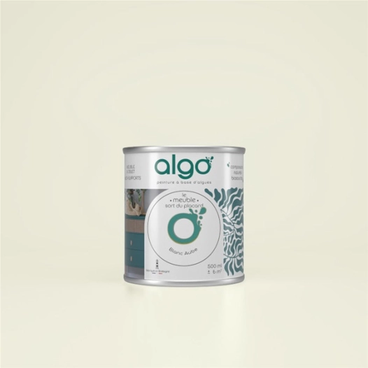 peinture pour meuble - blanc aube - 2 l - algo paint ld