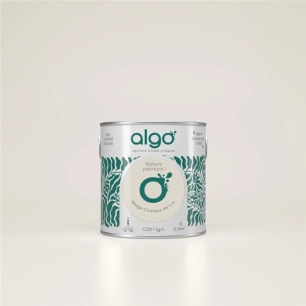 peinture ã©cologique - beige champs de lin - velours - 2 l - algo paint ld