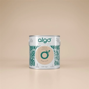 peinture ã©cologique - beige corde - velours - 0.5 l - algo paint ld