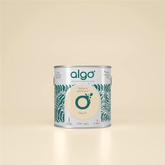 peinture ã©cologique - beige pampa - mat - 5 l - algo paint ld