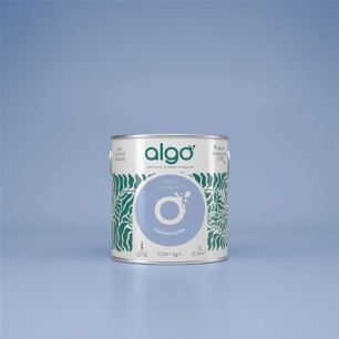 peinture ã©cologique - bleu mã©diterranã©e - satin - 0.5 l - algo paint ld