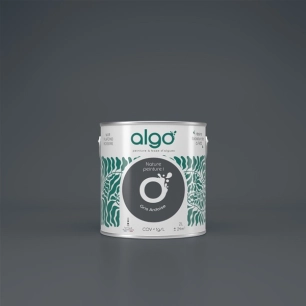 peinture ã©cologique - gris ardoise - mat - 0.5 l - algo paint ld