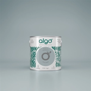 peinture ã©cologique - gris galet - mat - 5 l - algo paint ld