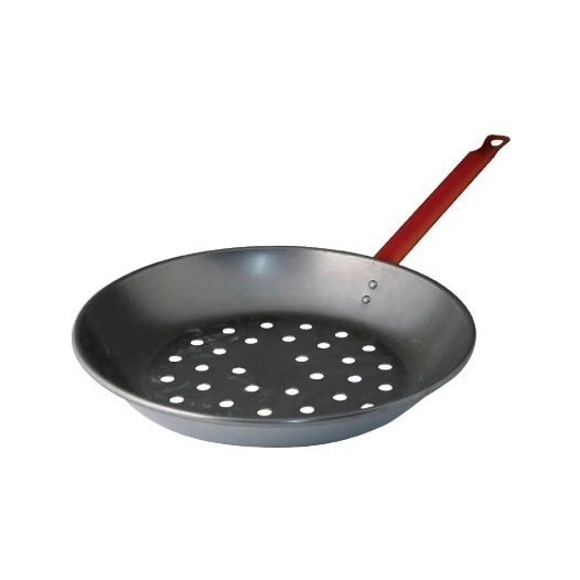 Poêle à marrons acier 21 28