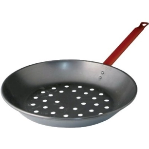 Poêle à marrons acier 21 28