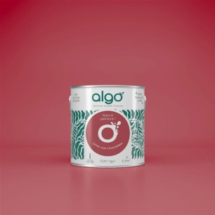 peinture ã©cologique - rose diner aux chandelles - satin - 5 l - algo paint ld